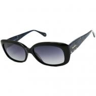 Солнцезащитные очки , овальные, с защитой от УФ, поляризационные, градиентные, для женщин, черный NEOLOOK