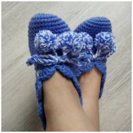 Носки , размер 40-41, голубой Униру