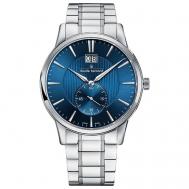 Наручные часы  Classic 64005-3M2BUIN, синий, серебряный Claude Bernard