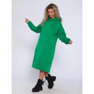 Платье размер 54-56, зеленый NO_LABEL