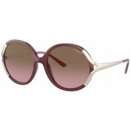 Солнцезащитные очки , оправа: пластик, для женщин, бордовый Vogue® Eyewear