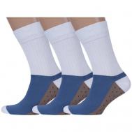 Мужские носки , 3 пары, размер 25 (38-40), мультиколор MoscowSocksClub