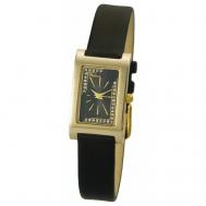 Наручные часы  женские, кварцевые, корпус золото, 585 пробачерный Platinor