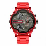 Наручные часы Часы наручные мужские кварцевые ЧАСЫ/DIESEL/DZ7370/, кварцевые, красный LERO ACCESSORIES