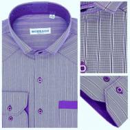 Рубашка , размер L, фиолетовый Bossado
