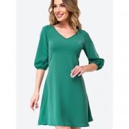 Платье , размер 44, зеленый HappyFox