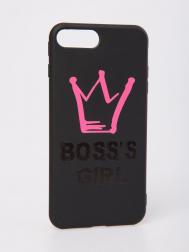 Чехол силиконовый BOSS'S GIRL Black Star Wear