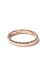 кольцо Ice Cube Pure из розового золота с бриллиантом Chopard