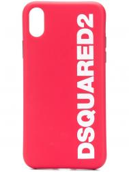 чехол для iPhone X с логотипом DSquared2