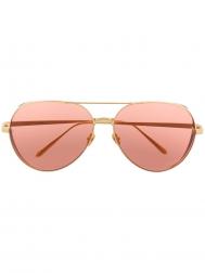 солнцезащитные очки-авиаторы LINDA FARROW