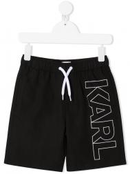 плавки-шорты с логотипом KARL LAGERFELD KIDS