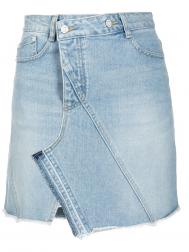 джинсовая юбка асимметричного кроя SJYP