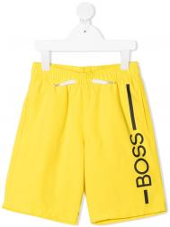 плавки-шорты с кулиской и логотипом BOSS Kidswear