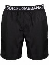 плавки-шорты с логотипом Dolce&Gabbana