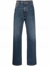 прямые джинсы с декоративной строчкой Maison Margiela