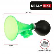 Клаксон , пластик, цвет зеленый Dream Bike