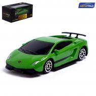 Машина металлическая lamborghini gallardo lp 570-4 superleggera, 1:64, цвет зелёный Автоград