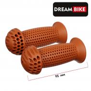 Грипсы 95 мм, , посадочный диаметр 22,2 мм, цвет коричневый Dream Bike