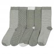 Комплект из пяти пар носков LaRedoute