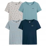 Комплект из четырех однотонных маек LaRedoute