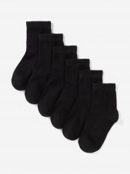 Носки для детей малышей хлопок набор 6 пары , Черный Artie