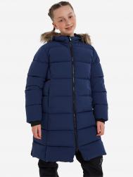 Пальто утепленное для девочек  Keystone, Синий Icepeak