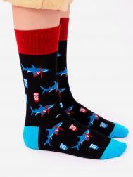 Носки  Socks - Акулатте, Черный St. Friday