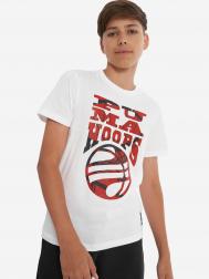Футболка для мальчиков  Basketball Blueprint, Белый Puma