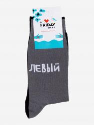 Носки с рисунками St.Friday Socks - Левый, Левый, Серый St. Friday