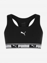 Спортивный топ бра для девочек  Strong, Черный Puma
