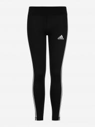 Легинсы для девочек  Equip 3 Stripes, Черный Adidas