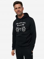 Худи мужская  ATV Skull, Черный Finntrail