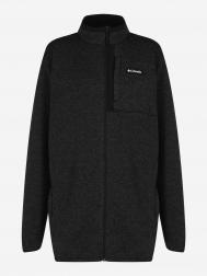 Джемпер флисовый мужской  Sweater Weather Full Zip, Plus Size, Черный COLUMBIA