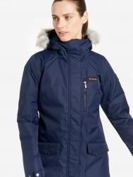 Куртка утепленная женская  Suttle Mountain Long Insulated Jacket, Синий COLUMBIA