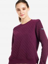 Свитшот женский  Lodge Quilted Crew, Фиолетовый COLUMBIA
