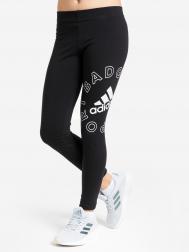 Легинсы для девочек  Logo, Черный Adidas