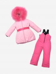 Зимний комплект для девочки , Розовый Orso Bianco