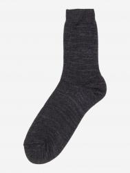 Хлопковые базовые носки "Лана" из органического хлопка графитовые, Черный Лана