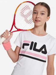 Футболка для девочек , Белый FILA
