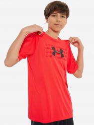 Футболка для мальчиков , Красный Under armour