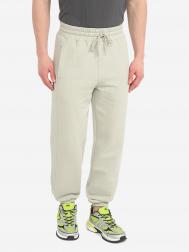 Мужские брюки (штаны) спортивные джоггеры из футера с начесом  (хлопок), Зеленый Maison David