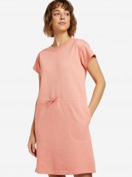 Платье женское  Trek French Terry Dress, Оранжевый COLUMBIA