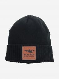 Шапка  Hat Beanie черная L, 52-54 (AWC037BL), Черный Alaskan