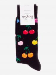 Носки с рисунками  - Cherry Multicolor, Черный HAPPY SOCKS