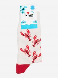 Носки с рисунками St.Friday Socks - Раки, Бежевый St. Friday