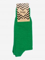 Носки однотонные St.Friday Socks - Зелёные, Зеленый St. Friday