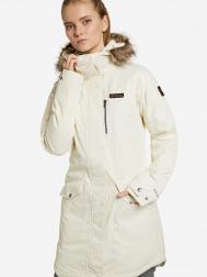 Куртка утепленная женская  Suttle Mountain Long Insulated Jacket, Белый COLUMBIA