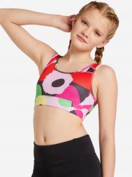 Спортивный топ бра для девочек  Marimekko Believe This Training, Мультицвет Adidas