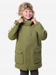 Куртка-парка утепленная для мальчика  Wear, Зеленый NORDMAN