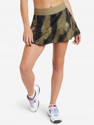 Юбка-шорты женская  Tennis Printed Match Skirt Primeblue, Коричневый Adidas